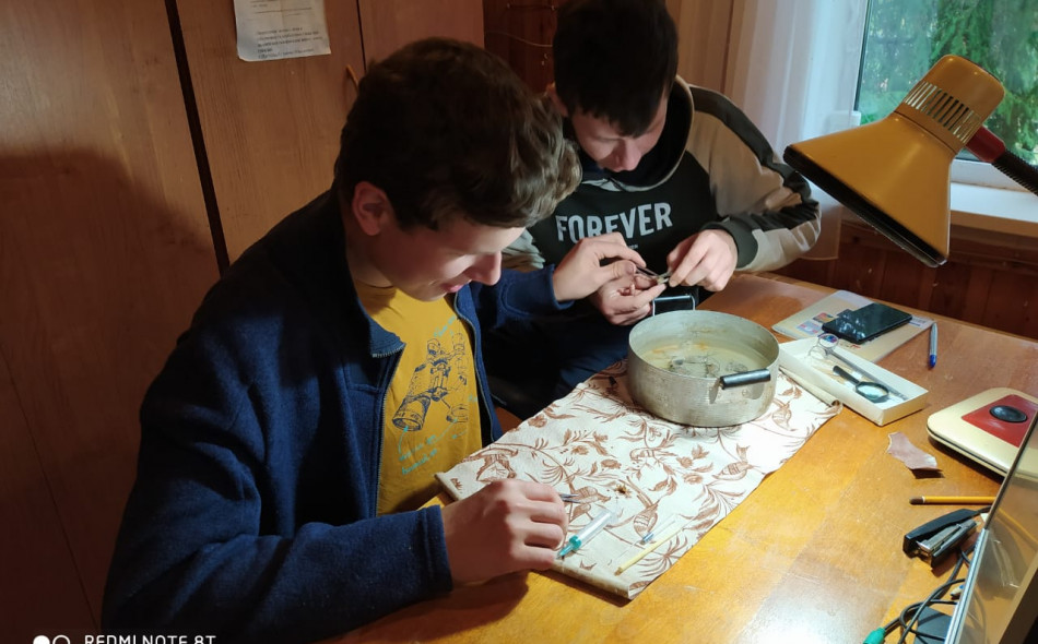 С другом Артуром